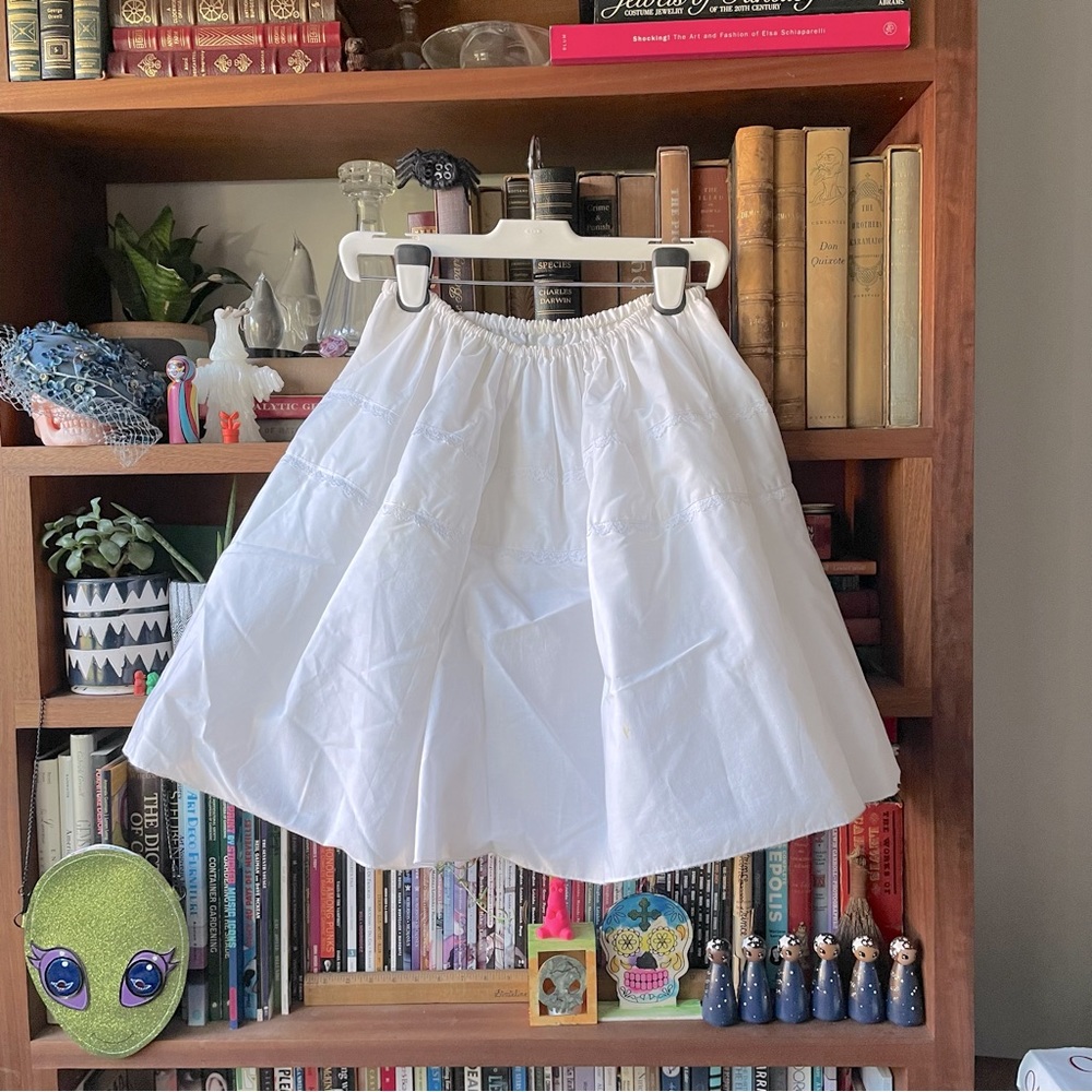 Japanese Lolita white underskirt